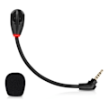 Pikkukuva 1 / 5: Byt ut spelmikrofon 3,5 mm mikrofon för Kingston HyperX Cloud Flight / Flight S Gaming Headset Tillbehör Svart 15 cm Mic