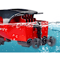 Miniatyrbilde 2 av 4: RC-båter Fjernkontroll Høyhastighetsmotorbåt med lys