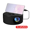 Miniatyrbild 1 av 5: Miniprojektor Led 1080p Hd Hemmabio Bärbar Hemmabioprojektor