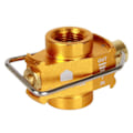 Miniatyrbillede 1 af 5: Camping gas saver plus gas omvandlare shifter refill flat tank konverteringsadapter camping gas adapter ventil, guld