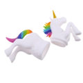 Miniatyrbillede 3 af 5: Tesil / Tekande i Silikon - Pony / Unicorn - Enhjørning white 40