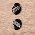 Miniatyrbillede 5 af 5: 2-i-1 indendørs træ termo-hygrometer termometer hygrometer damp rum sauna tilbehør