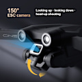 Miniatyrbillede 4 af 5: Z908 Pro 4K drone sort sort black