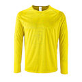 Miniatyrbild 1 av 3: SOLS Herr Sporty Långärmad Funktionströja 3XL Neongul Neon Yellow Neon Yellow 3XL