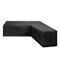 Pikkukuva 8 / 11: Ulkoilma Puutarha L-Muodon Kulmasohva Peite Terassikalusteet Vedenpitävä Suoja 0.9 300x300x98cm