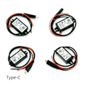 Miniatyrbillede 7 af 11: 12V til 5V DC-DC Step Down Spændingsforsyning Power Output Adapter Power Buck-konverter Spændingsregulator Nem at bruge 0.05 MircoUSB