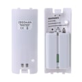 Miniatyrbilde 1 av 5: 2800Mah trygt oppladbart batteri for WII for WII U spillkonsoll 2stk/pakke Hvit