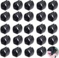 Plaststolsrörsklämma, U-formade stolsbensskydd, stolsbensskydd, runda rörskydd 24 st (25 mm)-FA-