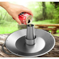 Miniatyrbild 4 av 4: Rostfritt stål kyckling bakform för fjäderfägrill 35 x 24