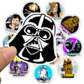 Pikkukuva 4 / 5: 50 kpl Star Wars -tarroja Kannettavan tietokoneen tarra Vedenpitävä vinyylitarra Autotarra Moottoripyörä Polkupyörä Matkatavaratarrat Graffititarrat Rullalautatarra