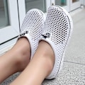 Pikkukuva 2 / 6: Unisex-korkkisandaalit Casual Tofflor Nopeakuivuva Valkoinen White 43
