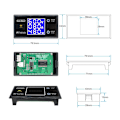 Miniatyrbild 2 av 5: LCD Digital Voltmeter Amperemeter Spänning Ström Power 100V 100V 10A