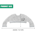 Miniatyrbilde 5 av 5: 4 stk erstatningsrengjøringskluter for Dreame D10 Plus / Z10 Pro / L10 Plus Ro