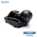 Miniatyrbilde 1 av 5: For AUDI A4 8E B6 B7 2000-2008 Bil Girskiftknapp Damask Boot Parkeringshåndbrekkhåndtak Case-6 Speed Svart 6 Speed Black