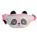Miniatyrbillede 1 af 2: Barn Sød Panda Fanny Pack Paljetter Midjeväska Bæltesväska
