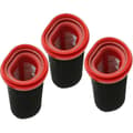 3-pak 25,2V/21,6V filter til Bosch Flexxo serie 4 ledningsfri støvsuger Bbh32101 etc, erstatning-FA5-