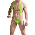 Miniatyrbillede 5 af 6: Borat Mankini - Neon Grøn green