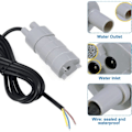 Pikkukuva 3 / 5: CDQ Uppotettava vesipumppu, 12V 840L/H Uppotettava vesipumppu