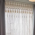 Miniatyrbillede 3 af 6: Hjemindretning Væghængende Kunst Macrame Gardin Døråbning Bryllup