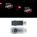 2x LED Kompatibel med Audi Dørlys Logoprojektorer Lysstil-FA-