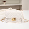 Miniatyrbillede 1 af 10: Dame Messenger Bag Dame Axelväska HVID White