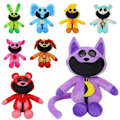 Pikkukuva 2 / 2: 30CM Hymyilevät Critters -pehmolelu Hymyilevät Critters Kissa Nap Catnat Accion -nukke Pehmeä lelu Peluches Tyyny Syntymäpäivä Joululahja-FA3- Refractory brick