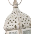 Miniatyrbilde 2 av 3: 2 stk hengende lyslykt Retro marokkansk lysestake hul