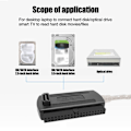 Pikkukuva 2 / 5: Muuntokaapeli USB 2.0 - IDE/SATA HDD -adapteri
