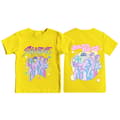 K-Pop Demon Hunters T-paita keltainen2-FA- yellow2 100