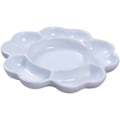 Miniatyrbillede 1 af 4: Porcelænspalet Keramisk Blandebolle Blomster Malepalette