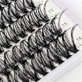 Miniatyrbild 6 av 6: Singelfransar / Lösögonfransar / Ögonfransar - 8-16 mm black 66