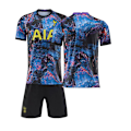 Miniatyrbillede 6 af 6: Son Skjorte Herre Tottenham Hotspur 22 Fodboldtrøje Sæt Børn Unummereret Med sok Unnumbered  With sock XL#