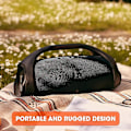 Miniatyrbilde 3 av 5: Boombox 2 - Bærbar Bluetooth-høyttaler, kraftig lyd og forferdelig bass, IPX7 vanntett, 24 timers spilletid, mobil strøm, Partyboost for høyttalere