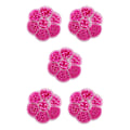 Miniatyrbillede 3 af 5: 1/2/3/5 1150 stycken DIY-pärlor til smykkefremstilling, rosarød rose red 5PCS