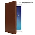 Miniatyrbillede 2 af 4: Cadorabo Etui til Samsung Galaxy Tab E (9,6\" tommer) SM-T561 - T560 i brunt - UDEN automatisk vækning