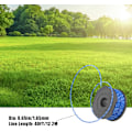 Pikkukuva 2 / 5: Black and Decker A6441 Strimmer Line -vaihtokelat, 1,65 mm, vaihtokelat GL652, GL655, GL650, GL660, GL680 Strimmerille