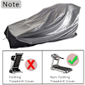 Miniatyrbillede 4 af 5: Non-Folding Treadmill Cover, Running Machine Protective Cover wi