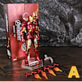 Miniatyrbillede 1 af 4: ZD Toys Marvel Iron Man Mk1 Mk2 Mk3 Mk4 Mk5 Mk6 Mk7 Mk42 Mk43 7\" Film Actionfigur Iron-man Mark 1 2 3 4 5 6 7 42 43 Legends C MK7 A - Boxed