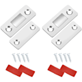 Miniatyrbillede 1 af 5: Skab Magnet, Magnetisk Låsemekanisme til Skabslåger (Sølv)