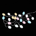 Miniatyrbilde 4 av 4: Fargerik 20 LED-lys påskeeggsdesign lysslynge USB-lysslynge