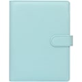Miniatyrbillede 1 af 5: Læder A5 Ringbind Planner Notebook Planner med magnetlås (indre papir er ikke inkluderet) - Blå Blue