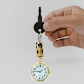 Miniatyrbillede 5 af 5: Sygeplejeur, sygeplejeur med klip, lommeur med nøglering