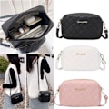 Miniatyrbillede 6 af 10: Dam Messenger Bag Axelväska SORT - spot salg black