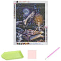 Miniatyrbilde 3 av 4: Diamantmaleri 40x30 cm Trollmann Harry Potter Diamantmaling multicolor 137