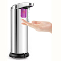 Miniatyrbillede 1 af 4: Automatisk sæbe dispenser med rustfrit stål berøringsfri sæbe dispenser
