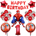 Miniatyrbillede 6 af 10: Spiderman Folieballoner Festdekoration 3 3