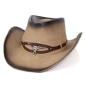 Miniatyrbild 2 av 5: 1 st PU Western Cowboyhatt, Läder Cappello Classics Dad Vi