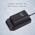 Pikkukuva 3 / 5: Xbox 360 -ohjainpaketti, 2*4800mAh akku USB-latauskaapeli + latausalusta