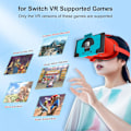 Miniatyrbilde 4 av 5: VR-headset - Designet for Nintendo Switch LCD/OLED, VR-briller med annonse