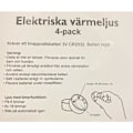 Miniatyrbilde 3 av 3: Varmt LED-lys med TIMER 4-pakning hvit